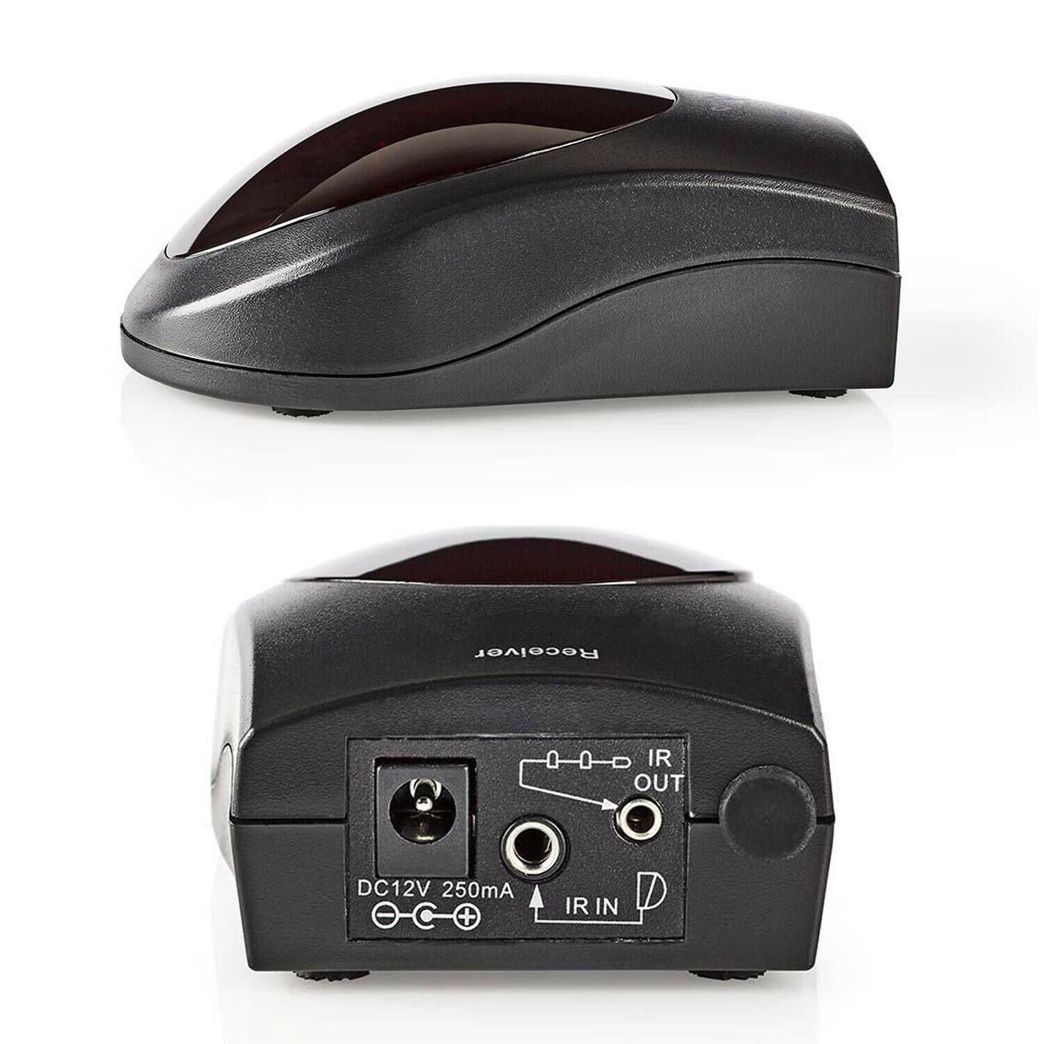 Nedis IR Remote Control Extender | 433.92 MHz | Control 3 Devices in a cupboard | 6m Range | Black