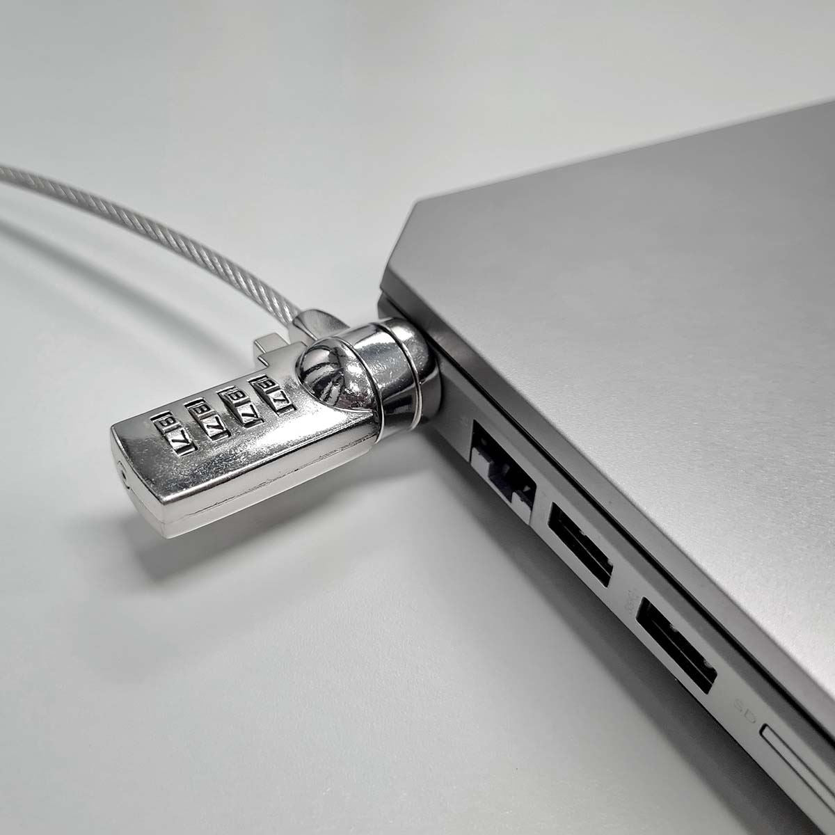 Nedis Notebook Lock | Lock type: Digit | 1.80 m | Zinc Alloy