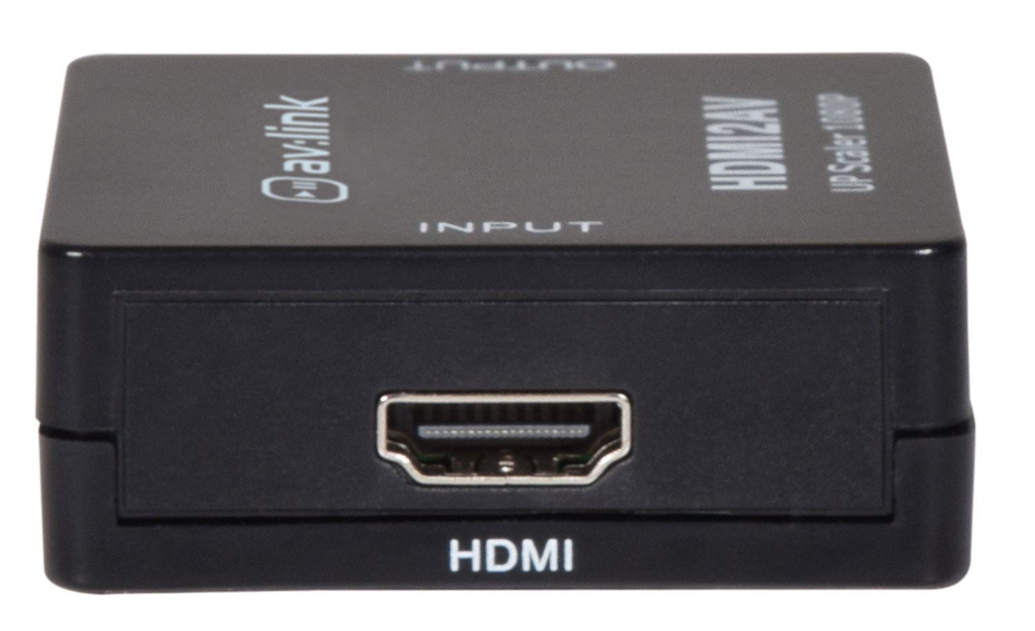 Av:link HDMI to 3 RCA Phono CVBS Composite Full HD Upscale Video 1080P AV Converter Adapter for Games Consoles etc