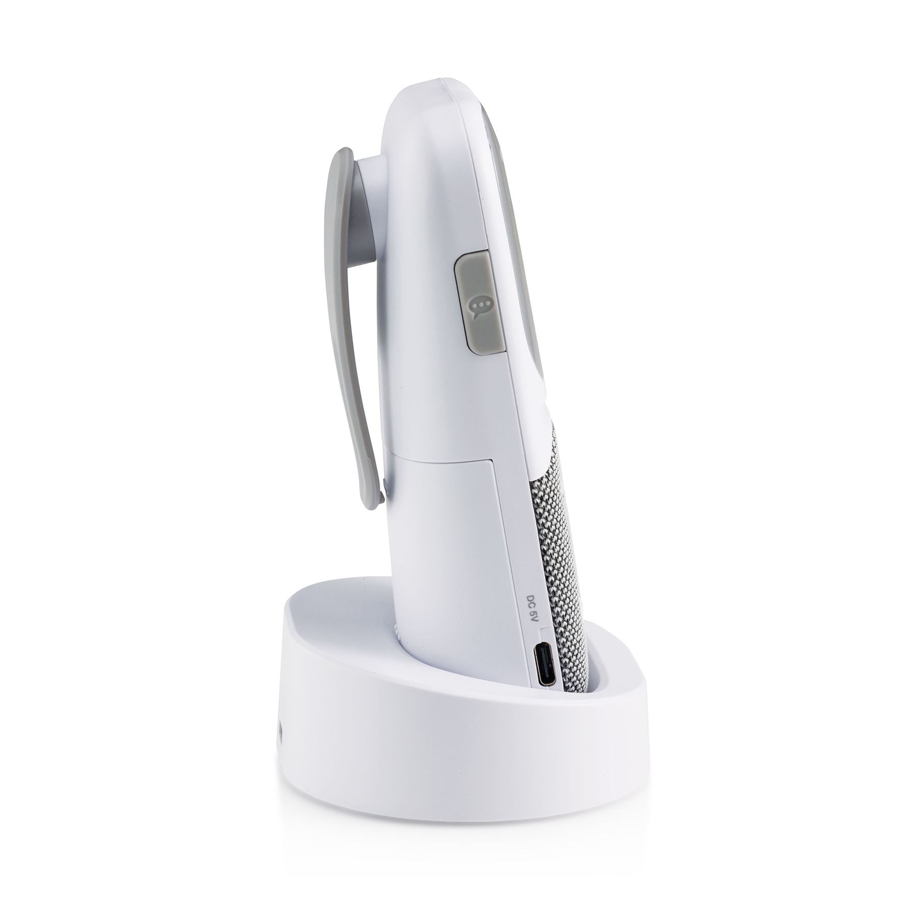 Alecto DBX140 Digital Audio Baby Monitor, Parent Unit with Rechargeable Battery, Temperature, Night Light, Long Range, Digital DECT, Crystal-Clear Sound, Plug & Play, Sound Indicator & Alerts