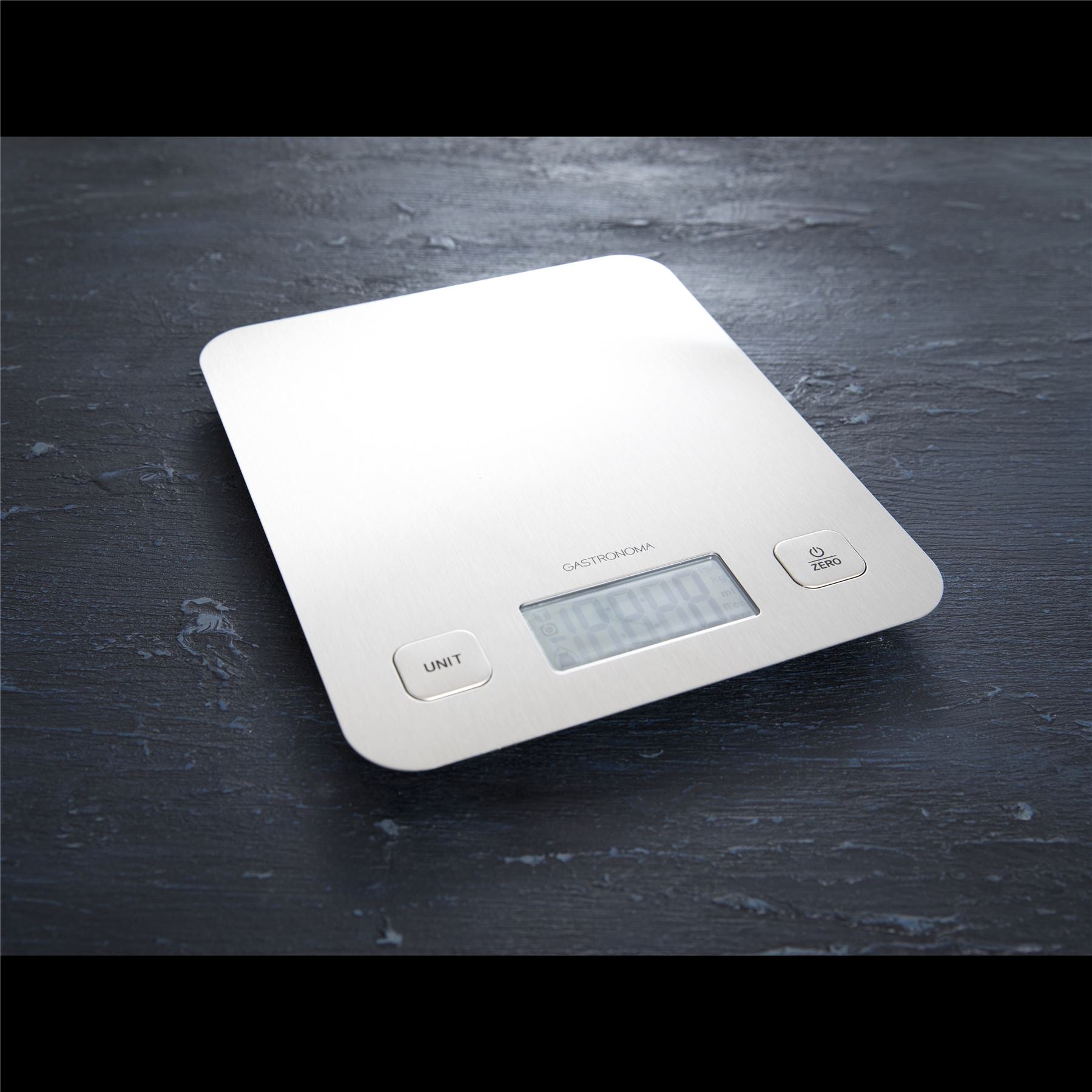 Gastronoma 5kg Digital Kitchen Scales Electronic LCD Cooking Weighing Food Stainless Steel