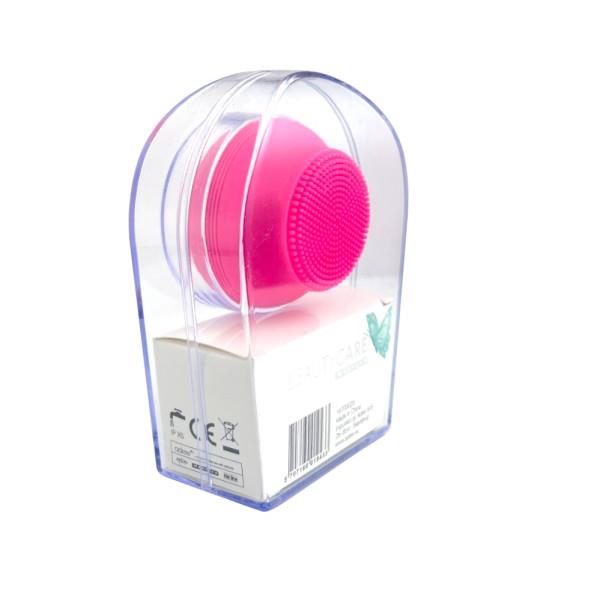 MELISSA Facial Cleansing Brush Mini Electric Silicone Face Massage Brush, IPX5 Waterproof Face Scrubber, USB Rechargeable Face Skin Cleanser for Blackhead Remove, Exfoliating, Deep Cleanning