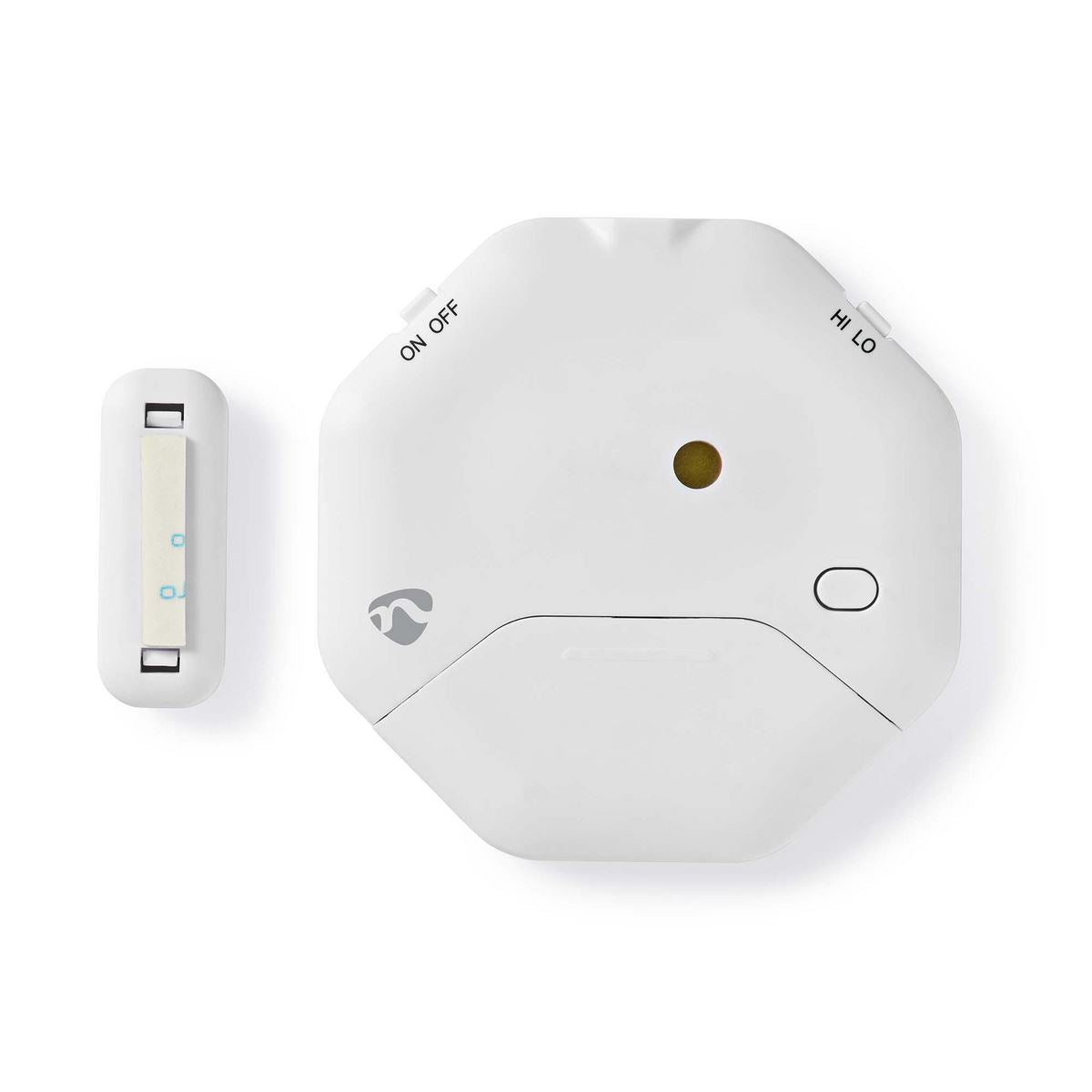 Nedis Compact Wireless Door Contact Magnetic Alarm 85db Siren | Standalone