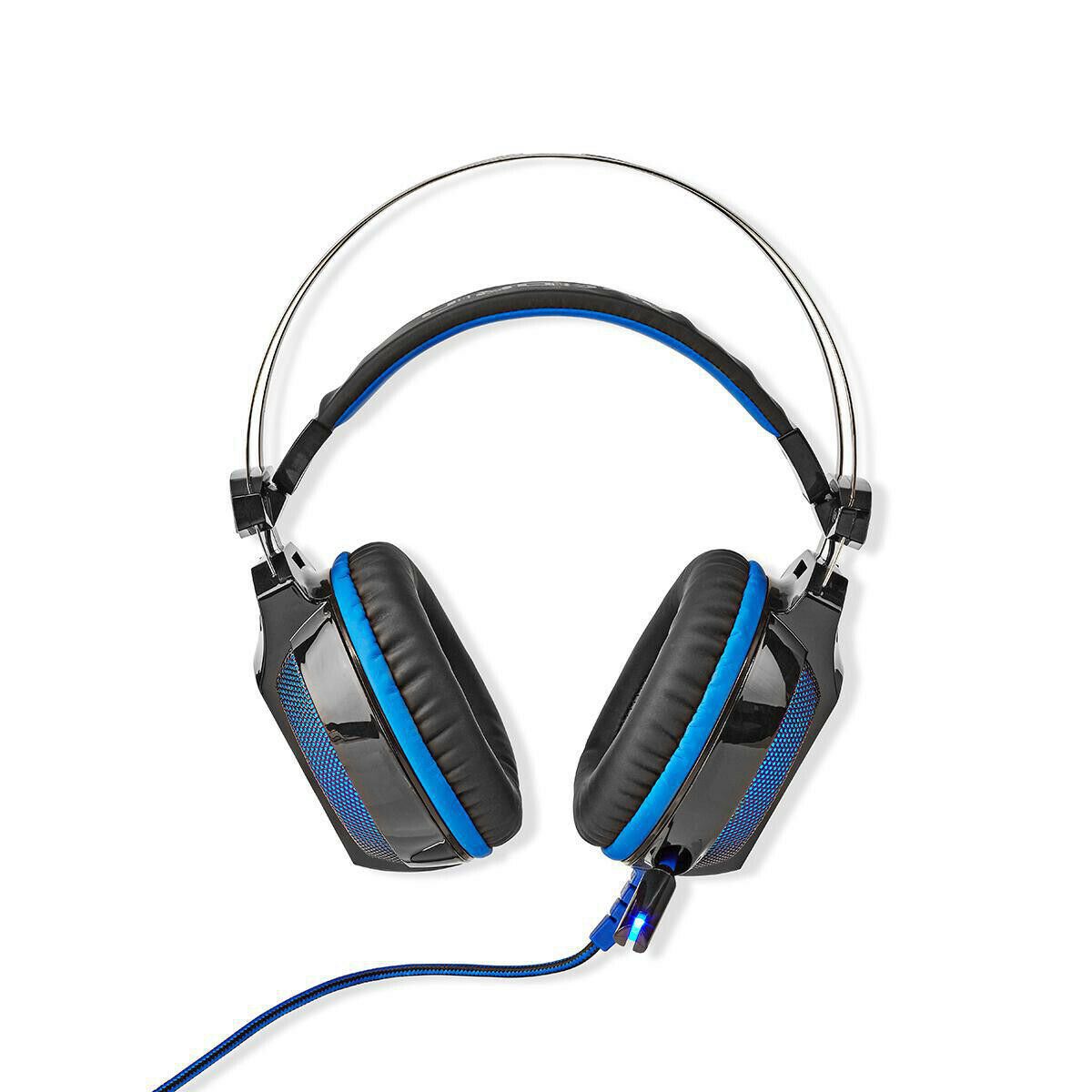 Nedis Gaming Headset | Over-Ear | Surround | USB Type-A | Bendable & Retractable Microphone | 2.10 m | Normal Lighting