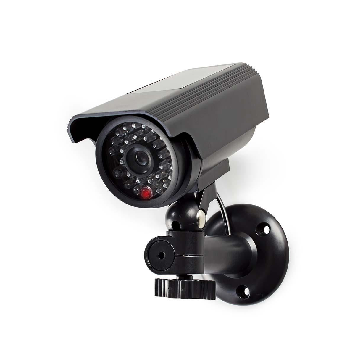 Nedis Dummy Security CCTV Fake Camera | Bullet | IP44 | Black