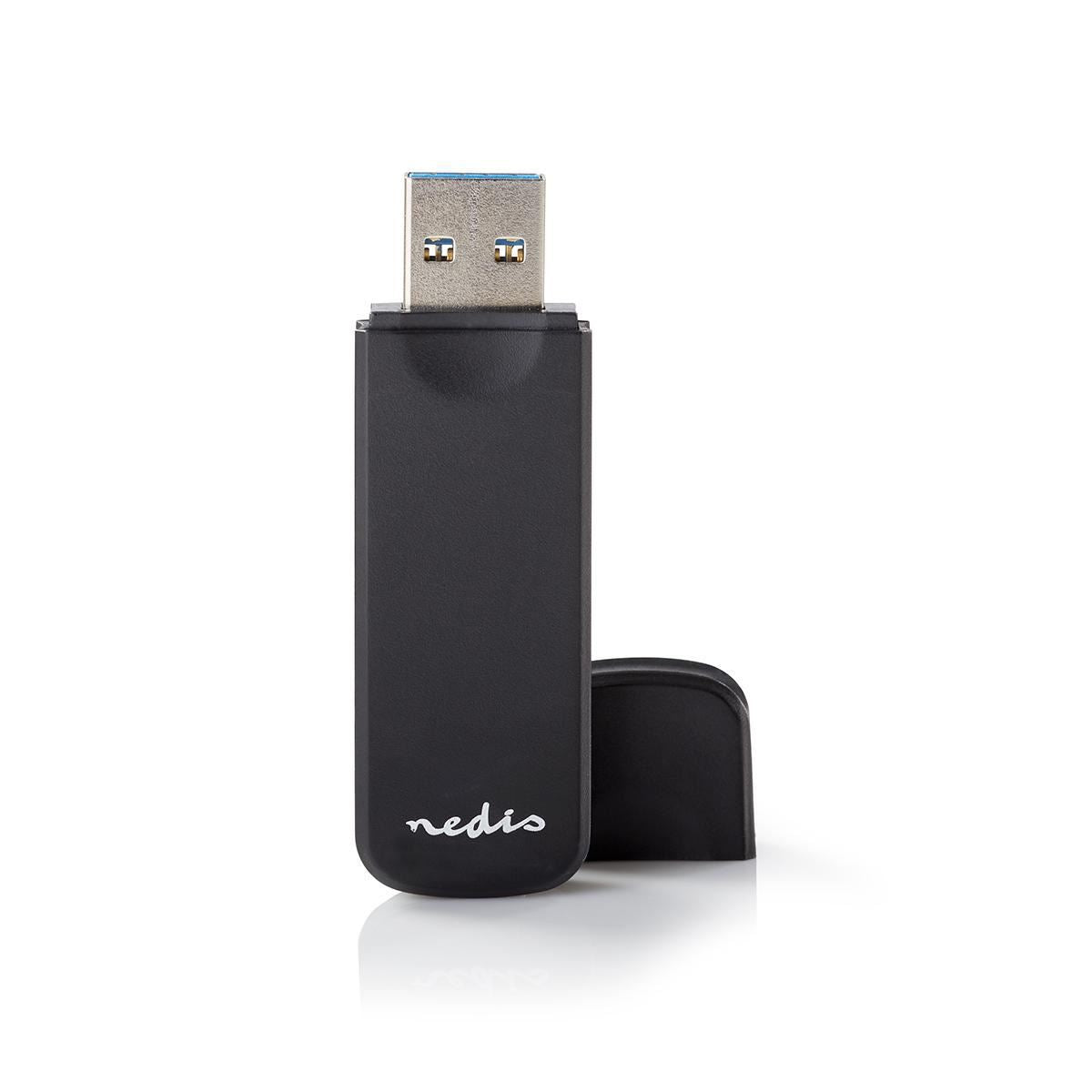 Nedis Card Reader | microSD (TF) / microSDHC (TF) / microSDXC (TF) / MMC / SD / SDHC / SDXC | USB 3.2 Gen1