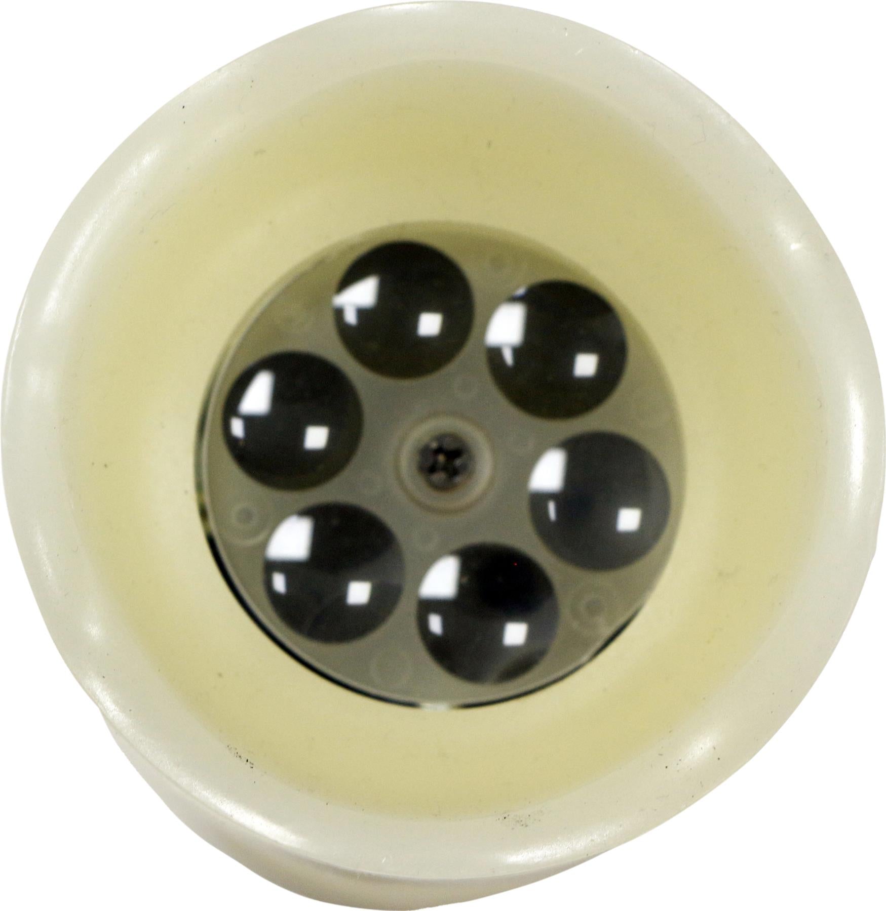 LED Artificial Flameless Candle with White Stars Projector Light, Dimmable Brightness and Timer