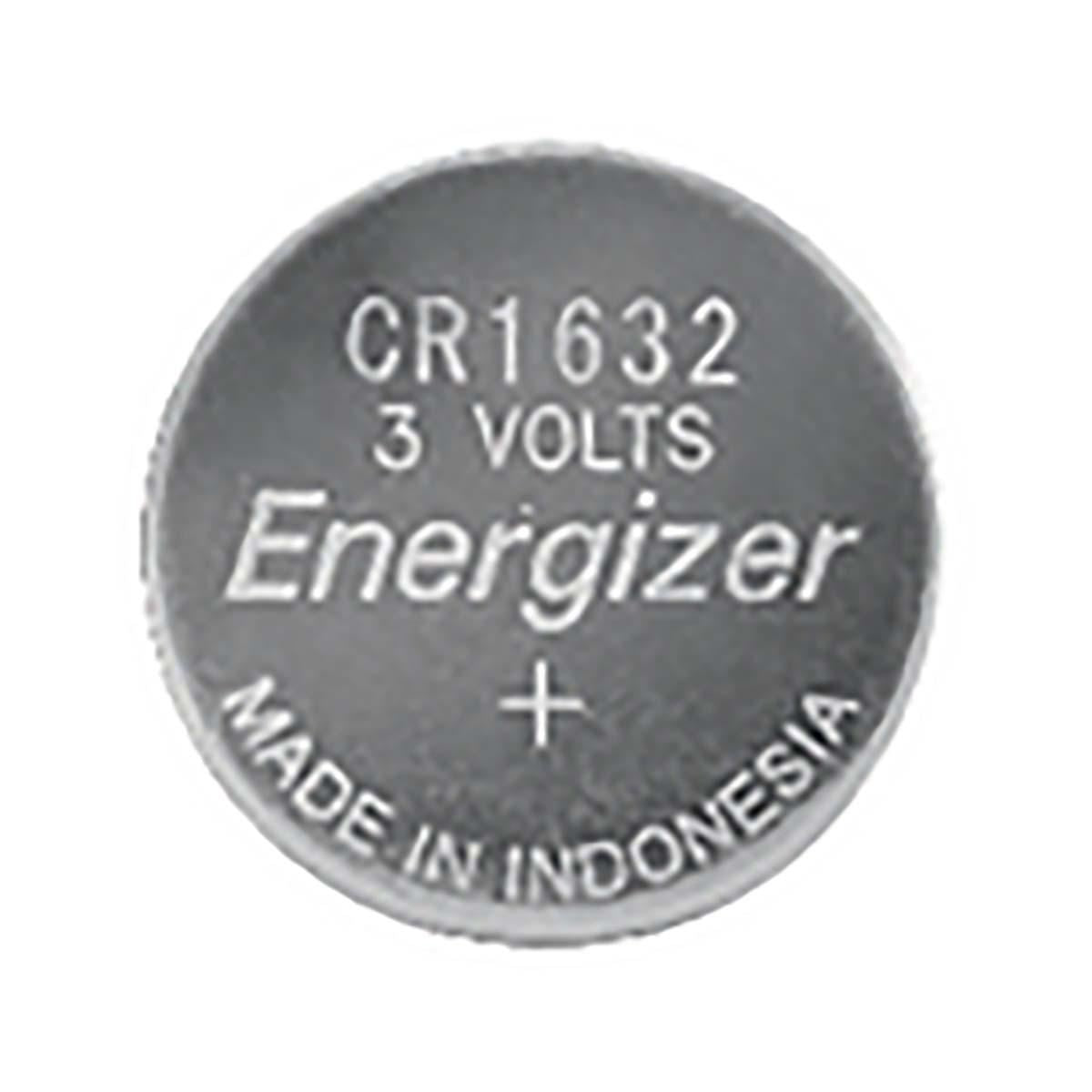 Energizer CR1632 Lithium Button Cell Battery | 3 V DC | 130 mAh | 1-Blister