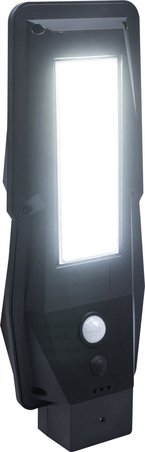 Solar Powered Motion Sensor Street Lamp Style Wall Security Light