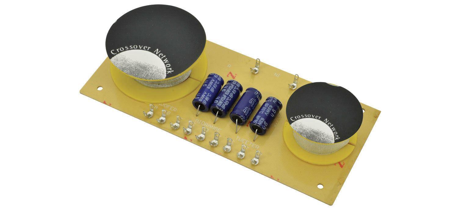 QTX Speaker Crossover 3 Way Passive 6dB 8ohm 400W 800Hz 1.6kHz 5kHz 7kHz DISCO PA