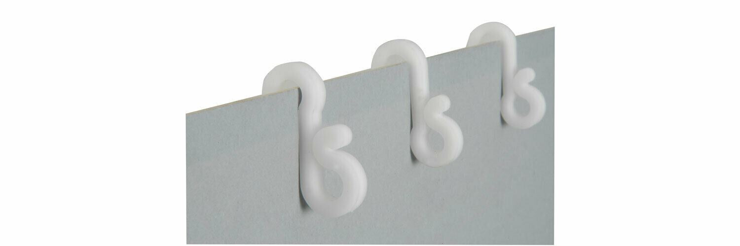 36x Gutter Hooks Clips Outdoor Christmas Xmas Icicle Fairy Lights Plastic White