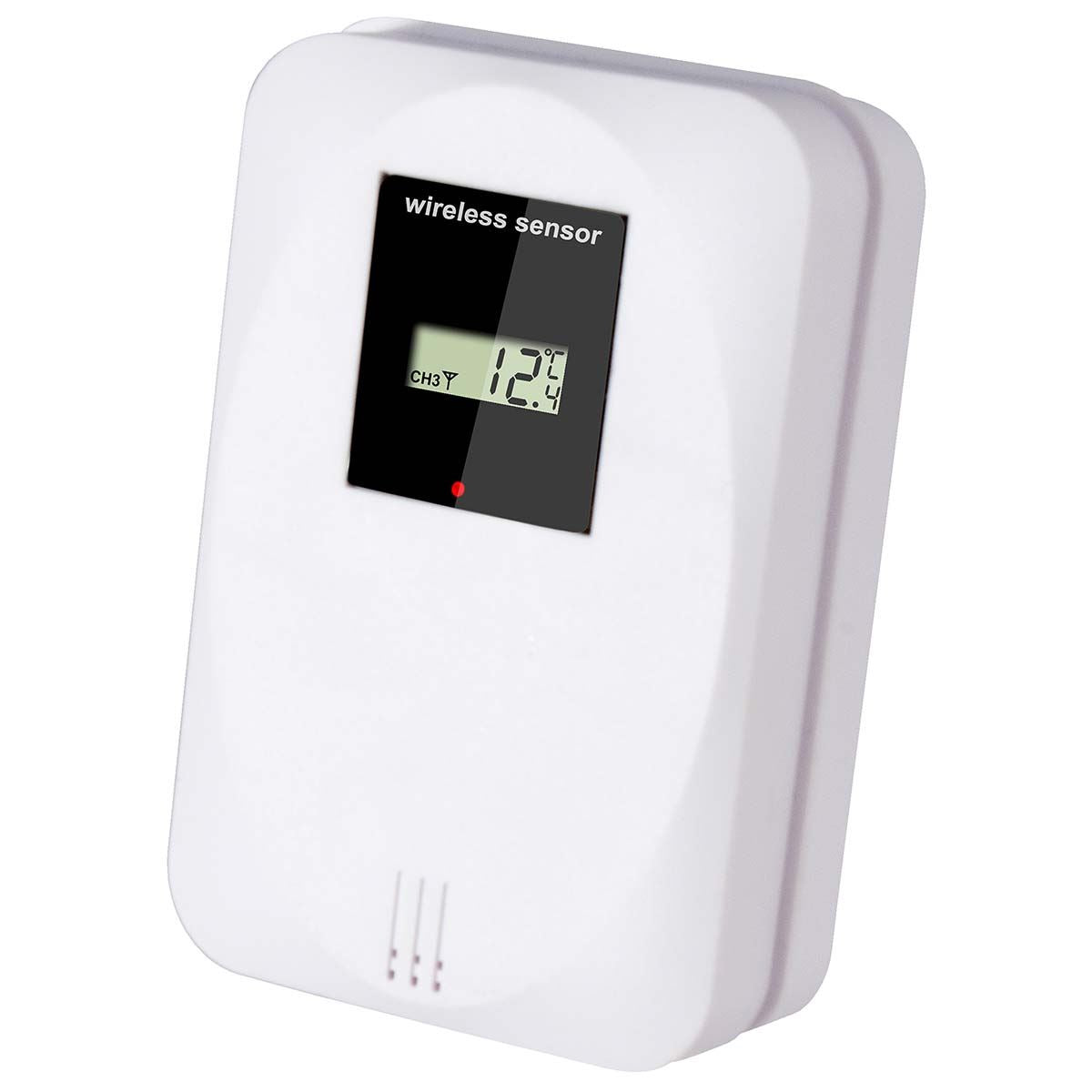 Alecto WS-1050 Indoor/Outdoor Wireless Weather Station, Temperature, Humidity, Moon Phase & More - Silver