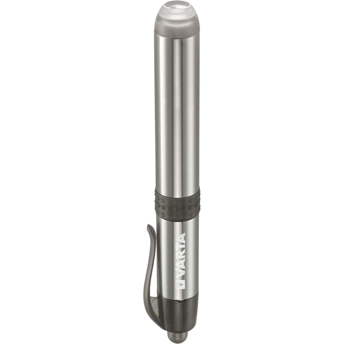 VARTA Pen Light White LED Torch 5mm (incl. 1x AAA Longlife Power Battery) - Silver