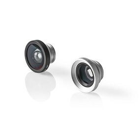 Nedis Camera Lens Kit for Smartphone / Tablet | 3-in-1 | Lens type: Fish Eye / Macro / Wide Angle | Screw and Plug