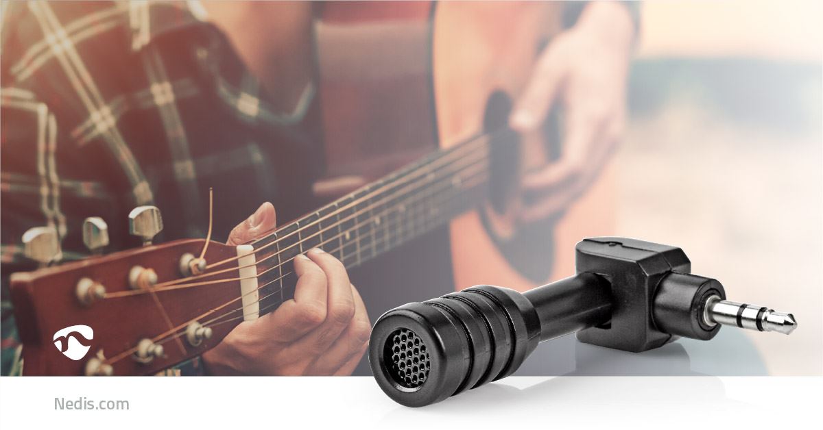 Nedis Microphone | Used for: Notebook | Wired | 1x 3.5 mm