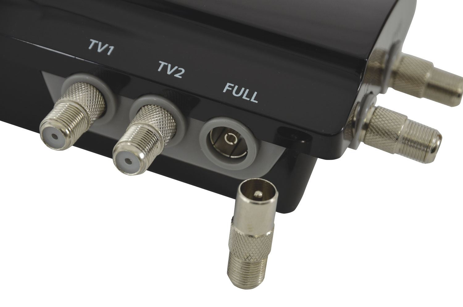 Mercury 2 Way 4G Ready VHF UHF TV Aerial Distribution Powered Amplifier Booster & DC By-Pass