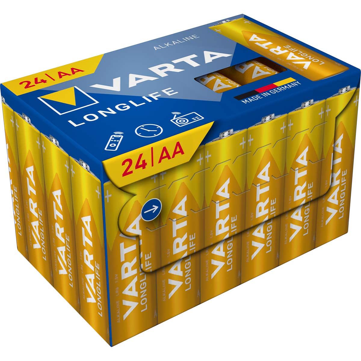 Varta Longlife Battery AA (24 pcs)