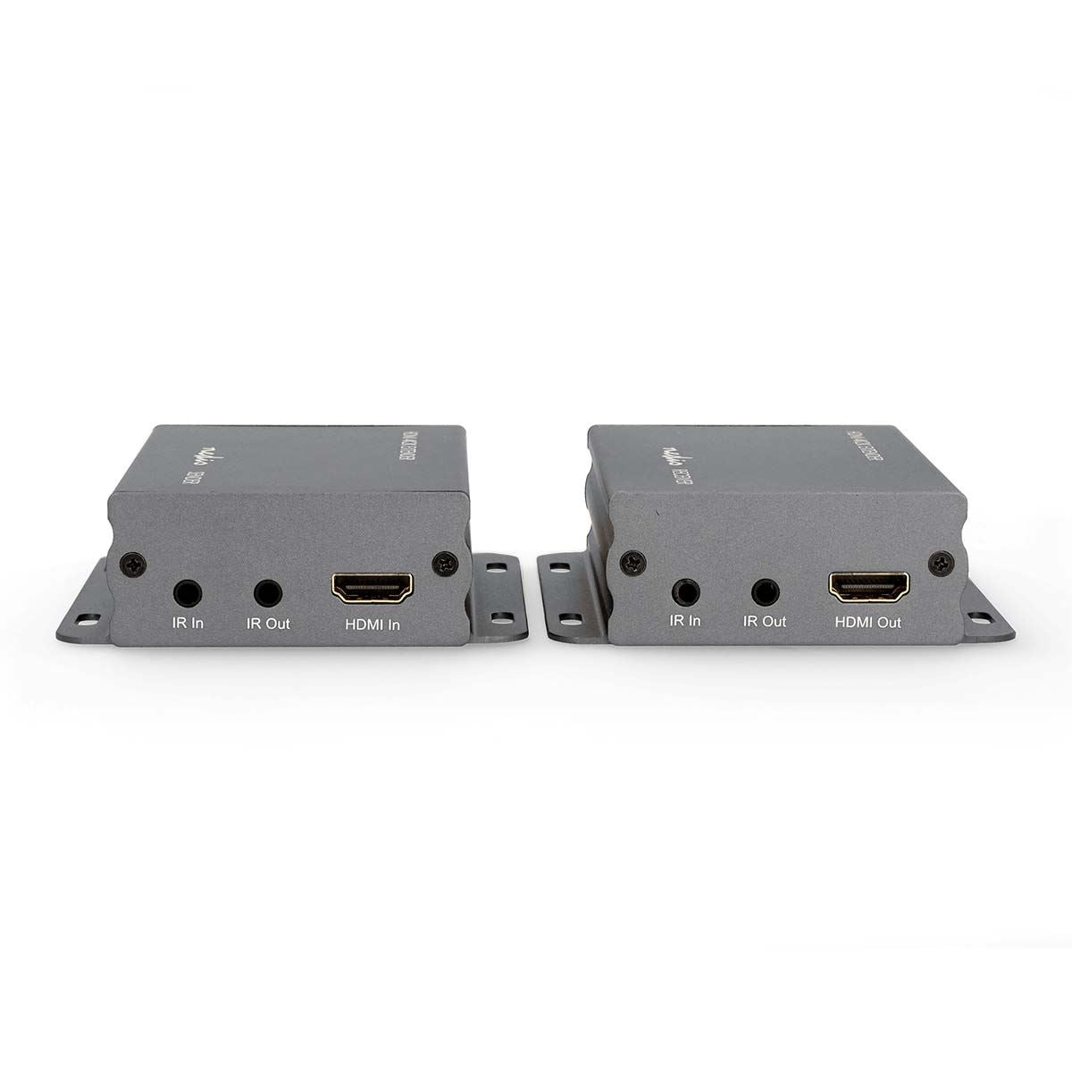 Nedis HDMI™ Extender | Over Cat6 | up to 50.0 m | 4K@30Hz | 10.2 Gbps | IR Return function | Metal | Anthracite