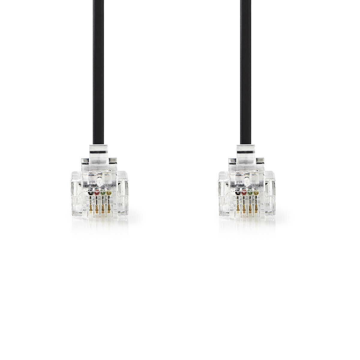 Modem Rj11 Bandridge 5m RJ11 to RJ11 Modem Cable - Black