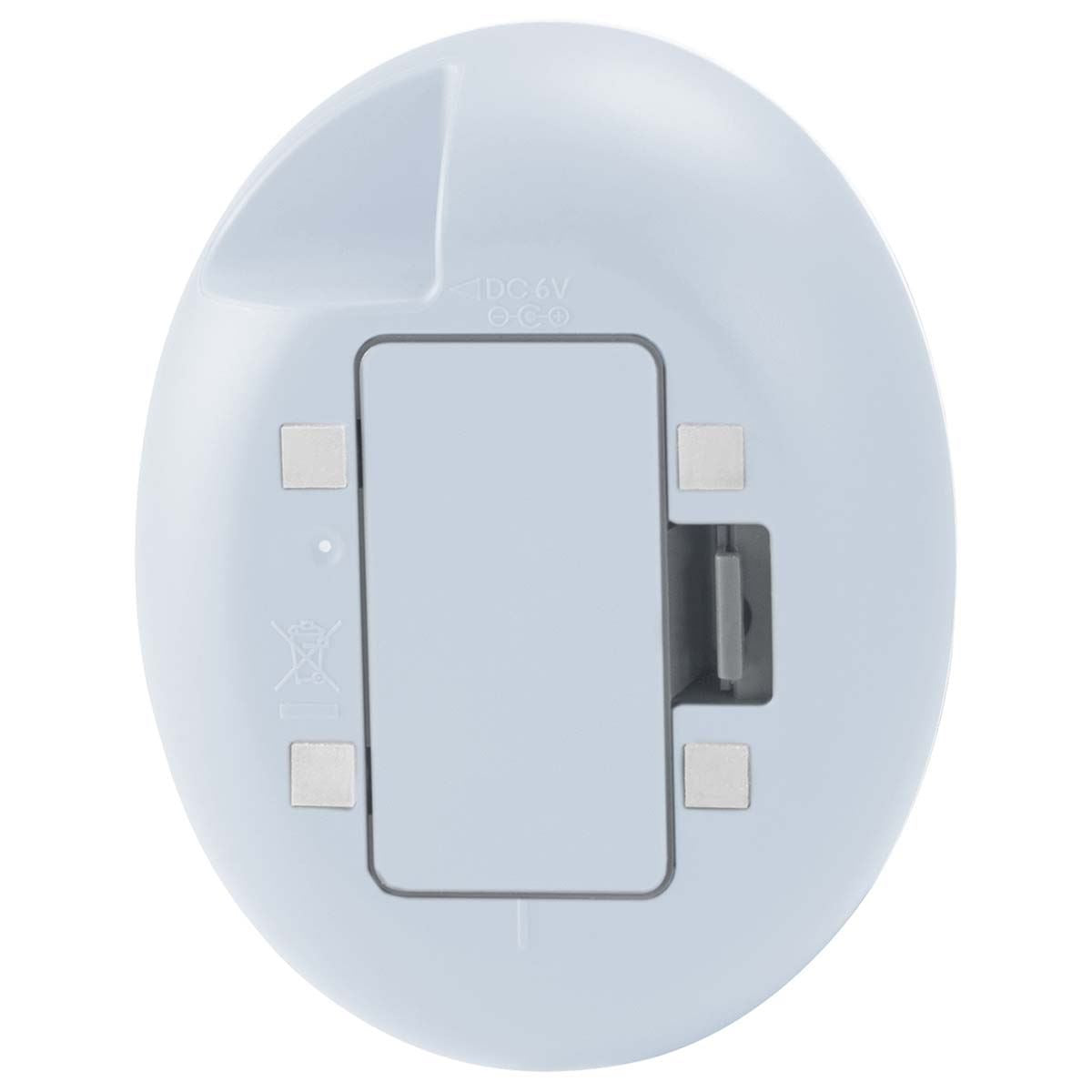 Alecto DBX110 Digital Audio Baby Monitor, Parent Unit with Rechargeable Battery, Long Range, Digital Transmission, Crystal-Clear Sound, Plug & Play, Sound Indicator & Alerts