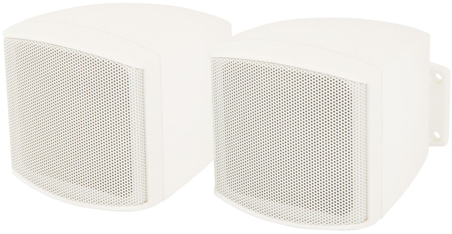 Adastra C25VW Compact Background Speakers Loudspeaker 2.5" White