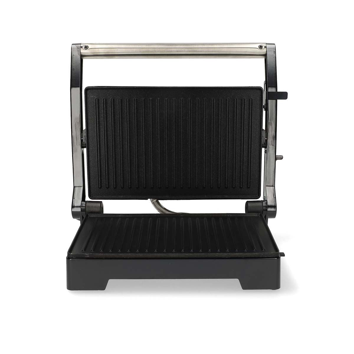 MELISSA 2-in-1 Electric Panini Press & Grill, Fold-Out, 1000W Fit Grill with Non-Stick Plates & Drip Tray