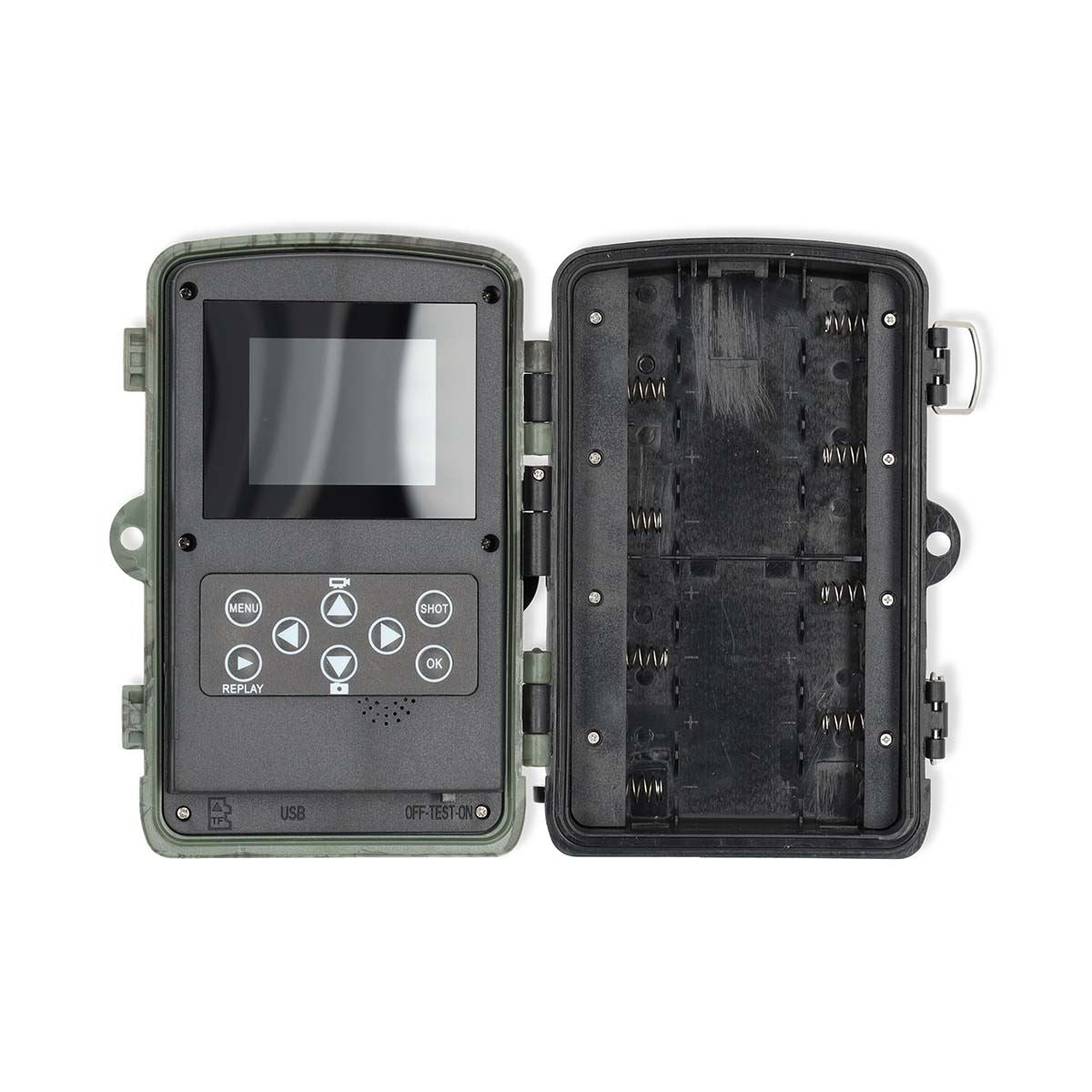 Nedis Ultra HD 4K Trail Camera, 50MP, 0.2s Trigger, Night Vision, Motion Detection, Time-Lapse, IP65, Battery Powered, Unleash the Power of Advanced Surveillance & Wildlife Photography