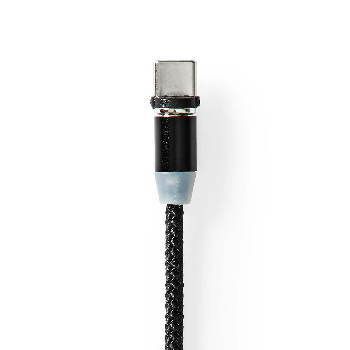 Nedis USB Cable | USB 2.0 | USB-A Male | USB Micro-B Male / USB-C™ Male | 10 W | No Data Transfer | Nickel Plated | 2.00 m | Round | Nylon | Black | Box