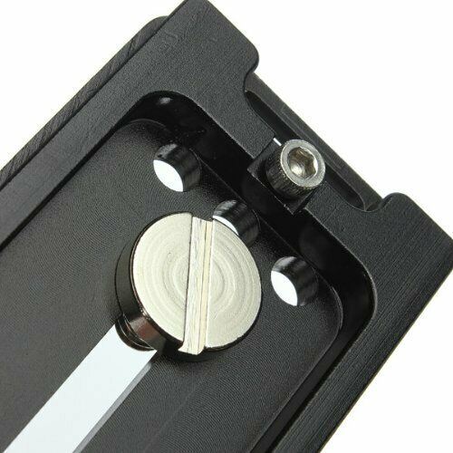 Ex-Pro Quick Release L Plate Bracket for Canon Nikon Sony Cameras, Arca Swiss Compatible Tripod Mount, CNC Alloy, Adjustable Fit
