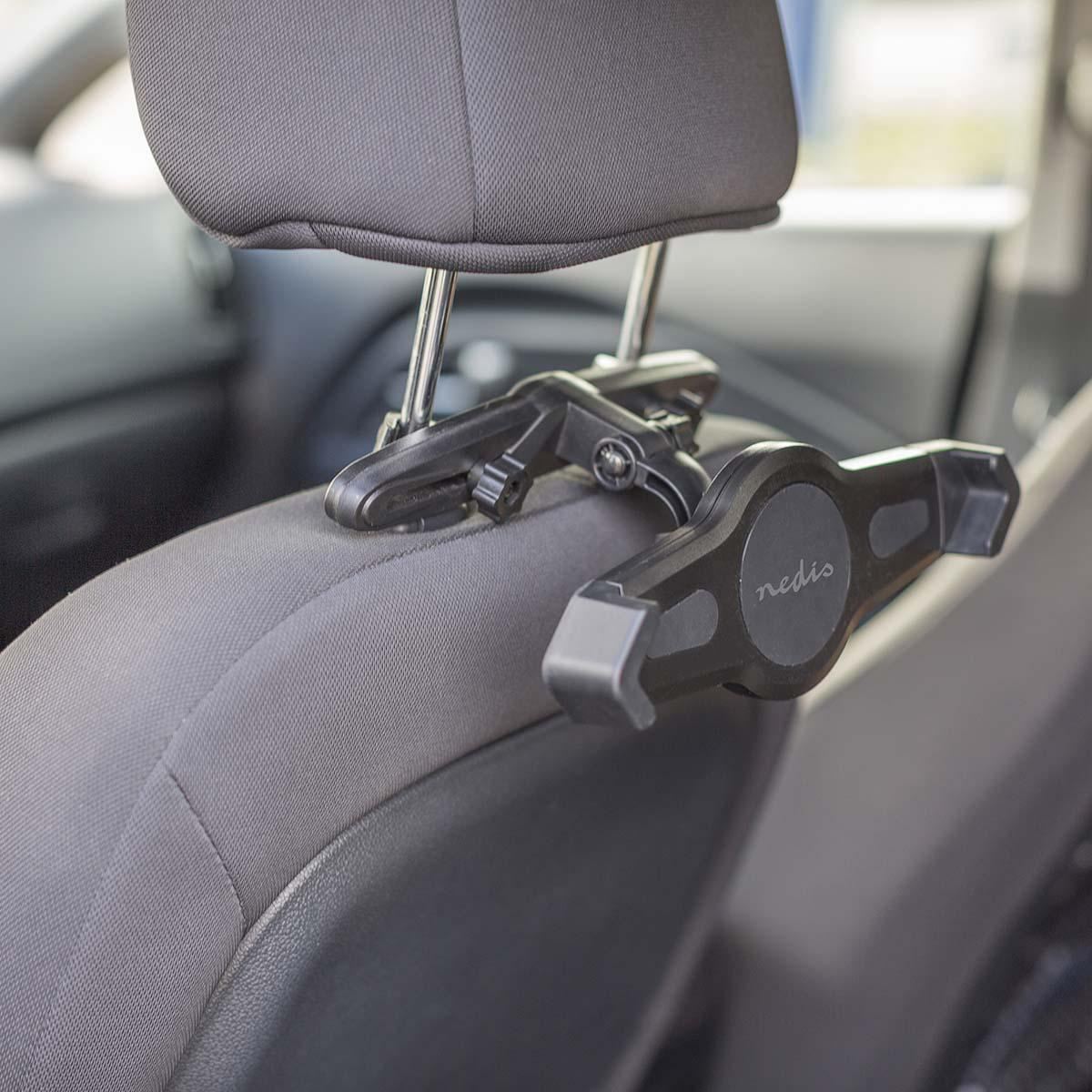 Nedis Tablet Car Mount | Maximum screen size compatibility: 12 " | In-Car Window and Headrest | Adjustable