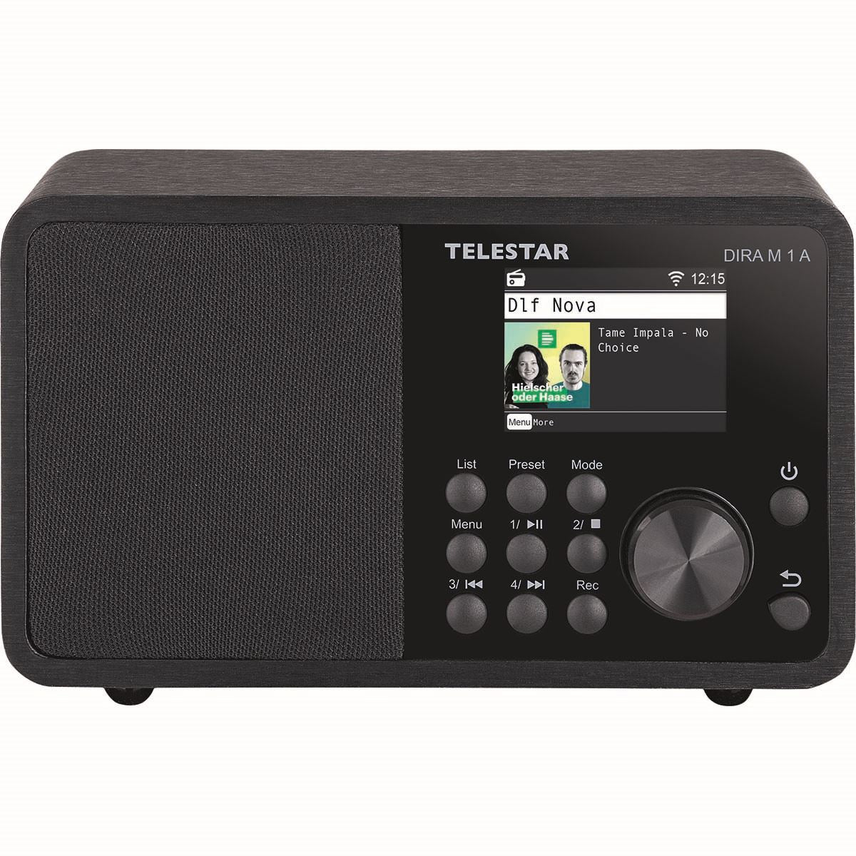 Telestar DIRA M 1 A EWF Compact Mono Multifunction Radio Black