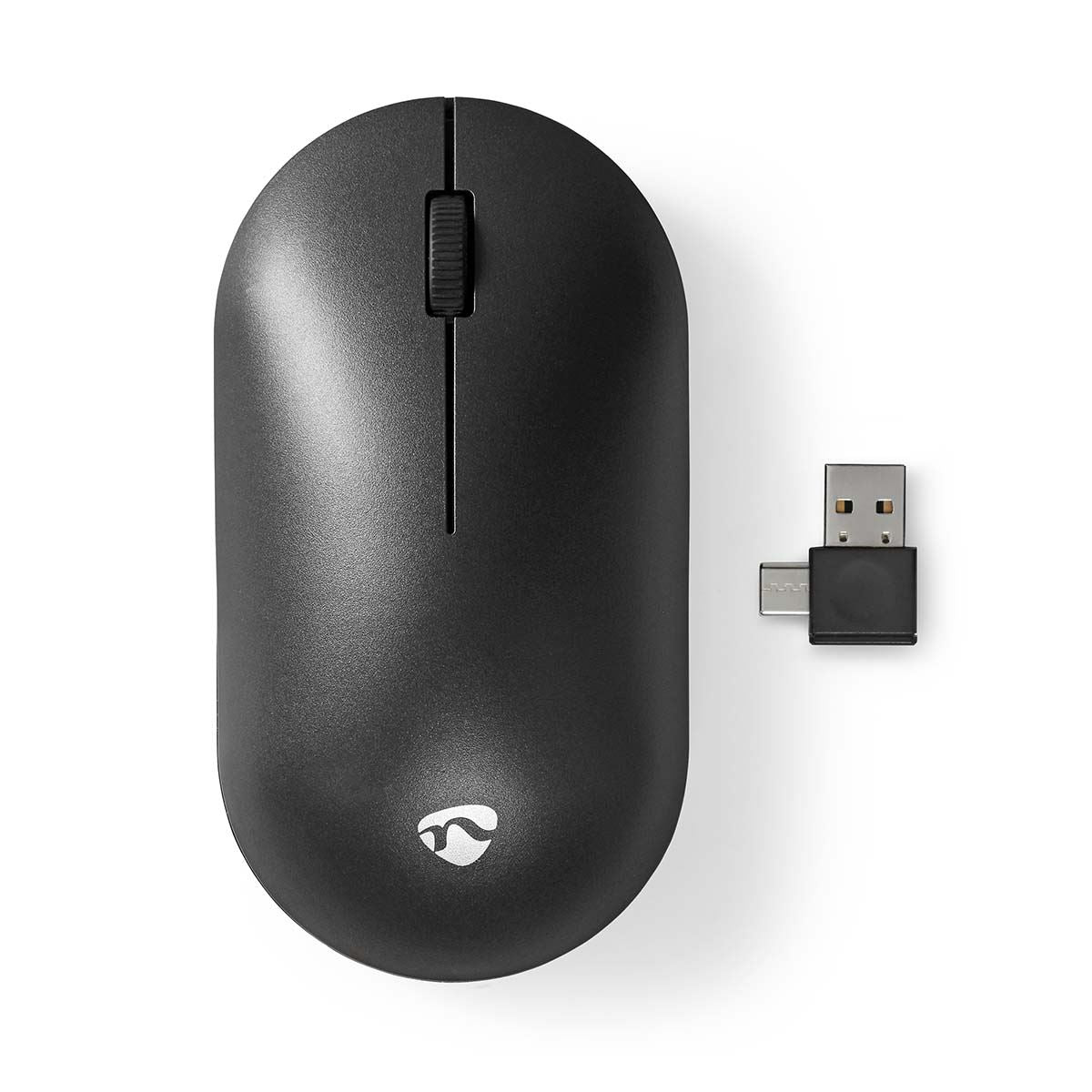 Nedis Mouse | Wireless | Silent mouse | 1200 dpi | Number of buttons: 3 | Both Handed