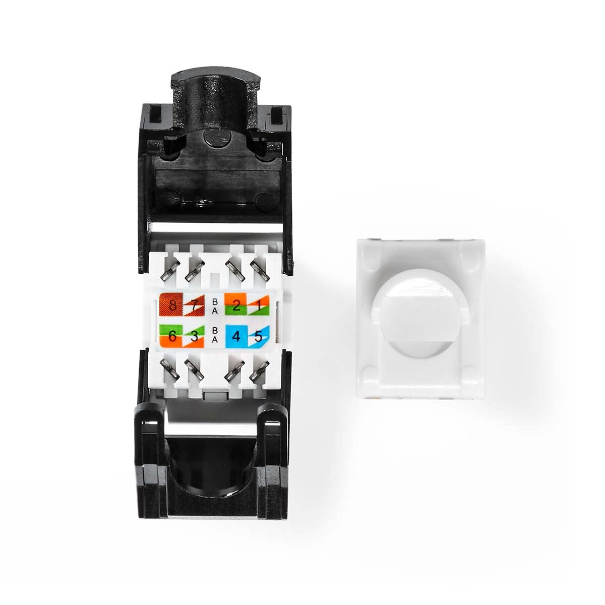 Nedis Keystone | CAT6 | RJ45 Female | U/UTP | ABS | Box