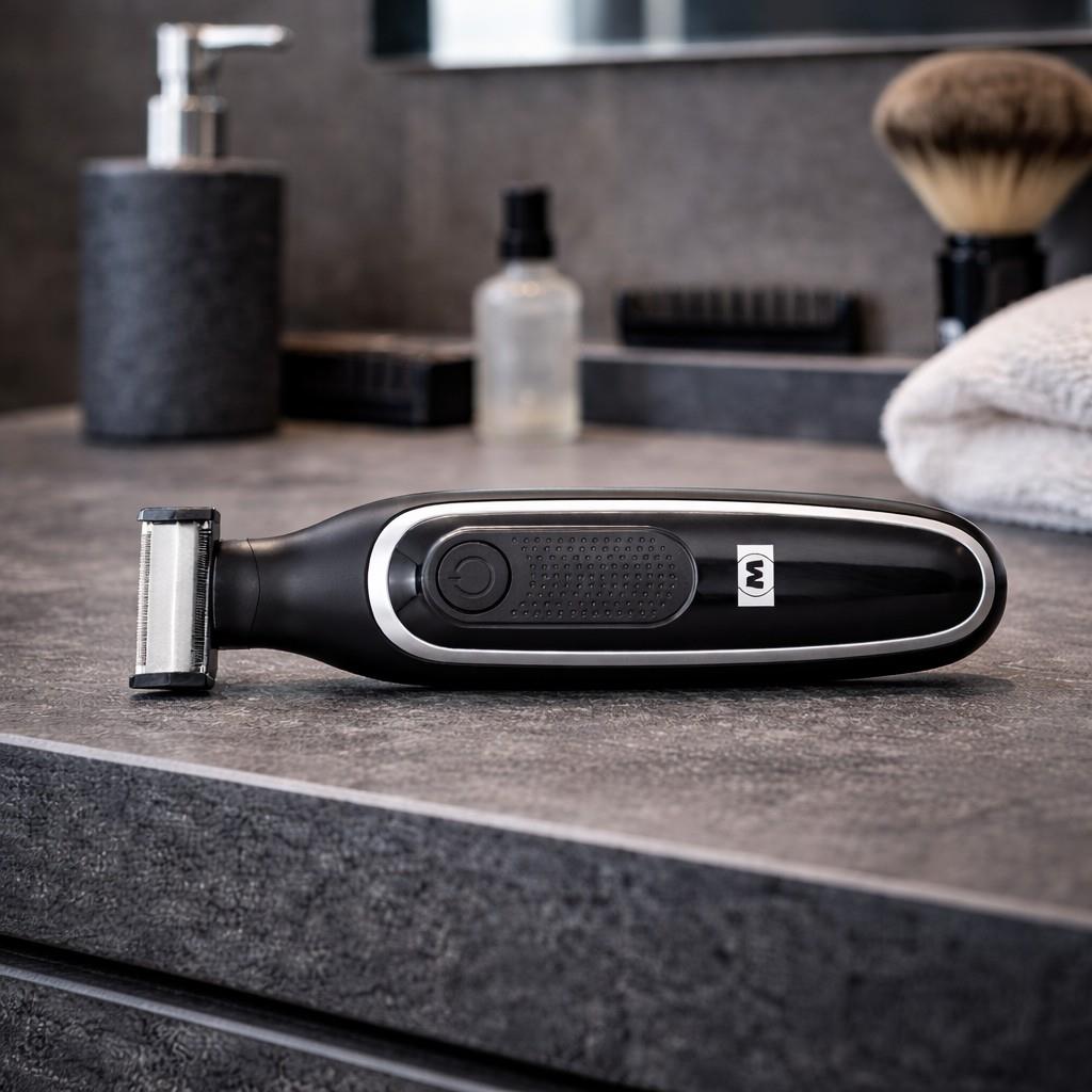 MELISSA Beard Trimmer Hair Clippers Men, Trimmer, Body Groomer Men Kit, Cordless USB Rechargeable Hair Clippers with 4 Limit Combs, Stainless Steel Blades