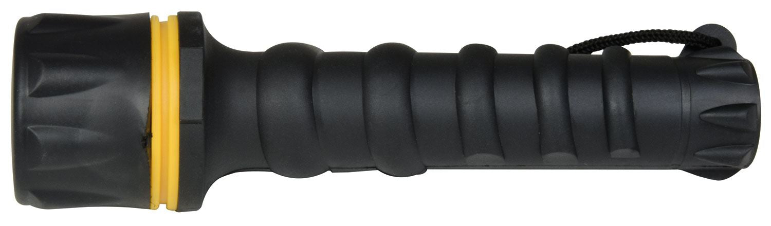 Mercury Heavy Duty LED Weather Proof Rubber Torch 2 x AA type Battery