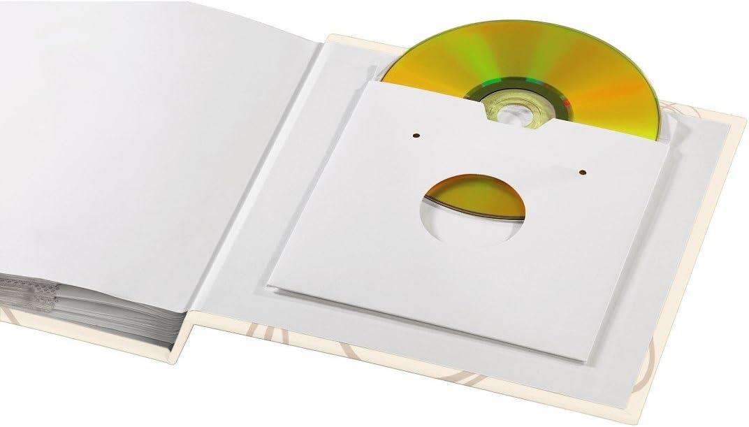 Hama Wild Rose Memo Album for 200 4 x 6 inch Photos, White