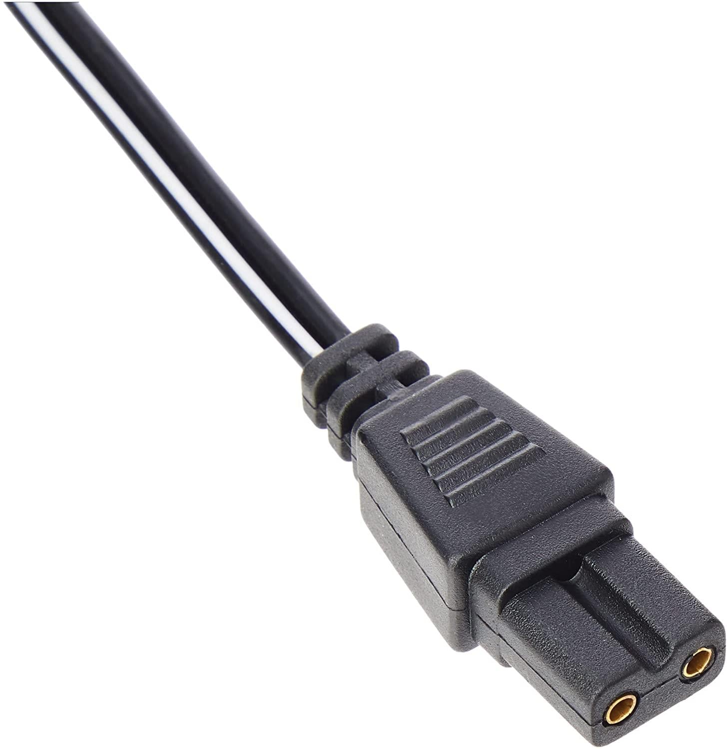 Mercury 2 Pin 12V DC Cooler Box Replacement Cig AUX Power Lead 2m