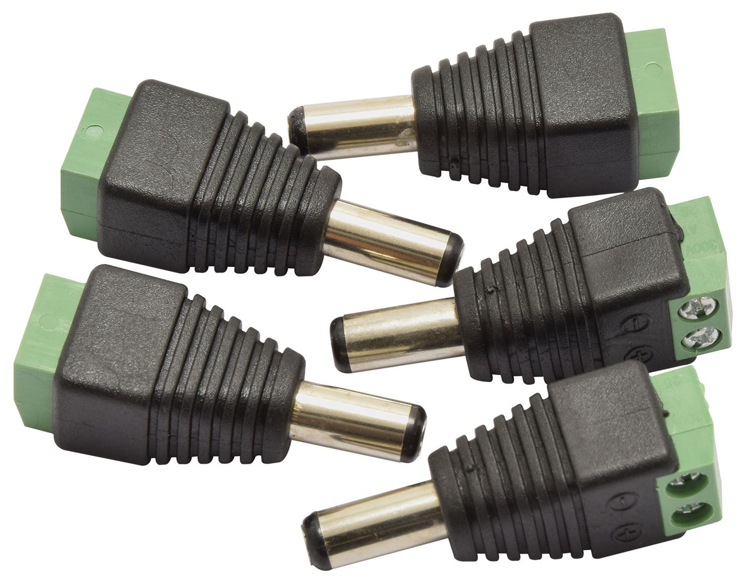 Mercury 2.1mm DC Plug with Screw In Terminals (LED Strip Lighting / CCTV etc)