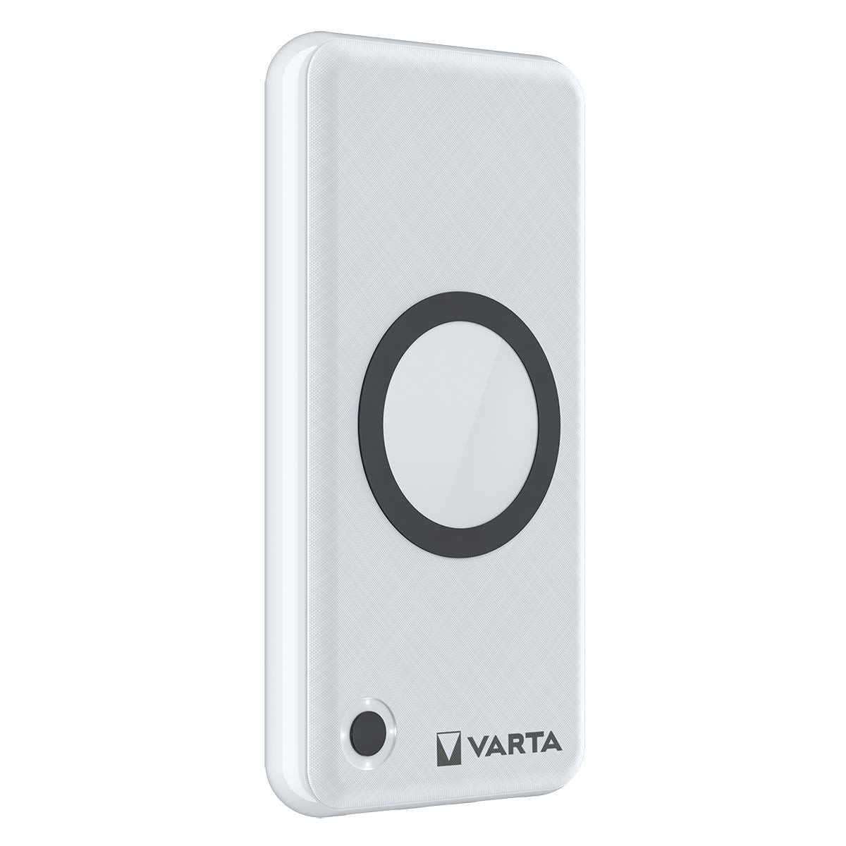 Varta Mag Pro Wireless Power Bank White Edition | 15000 mAh | Output connection: Wireless Mag Pro / 1x USB-A / 2 x USB-C™