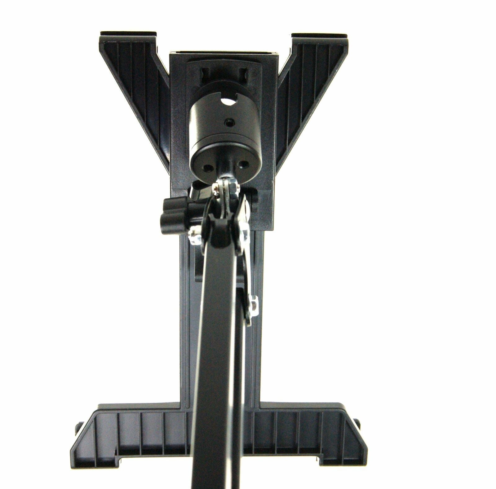 Ex-Pro Adjustable Anglepoise Desktop Tablet Stand Mount, Easy-lock, 360 swivel, Sturdy Aluminum arm, adjustable tension for iPad /Tablets