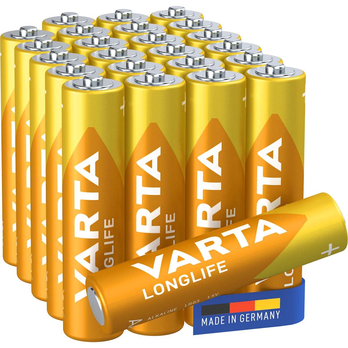 Varta Longlife Battery AAA (24 pcs)