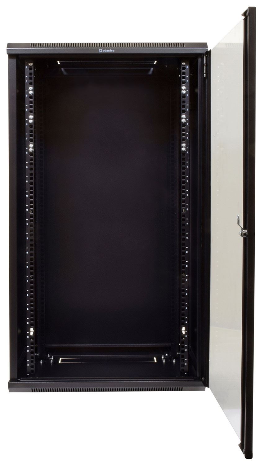 Adastra 19" Rack Cabinet with Glass Door 22U x 450mm Deep