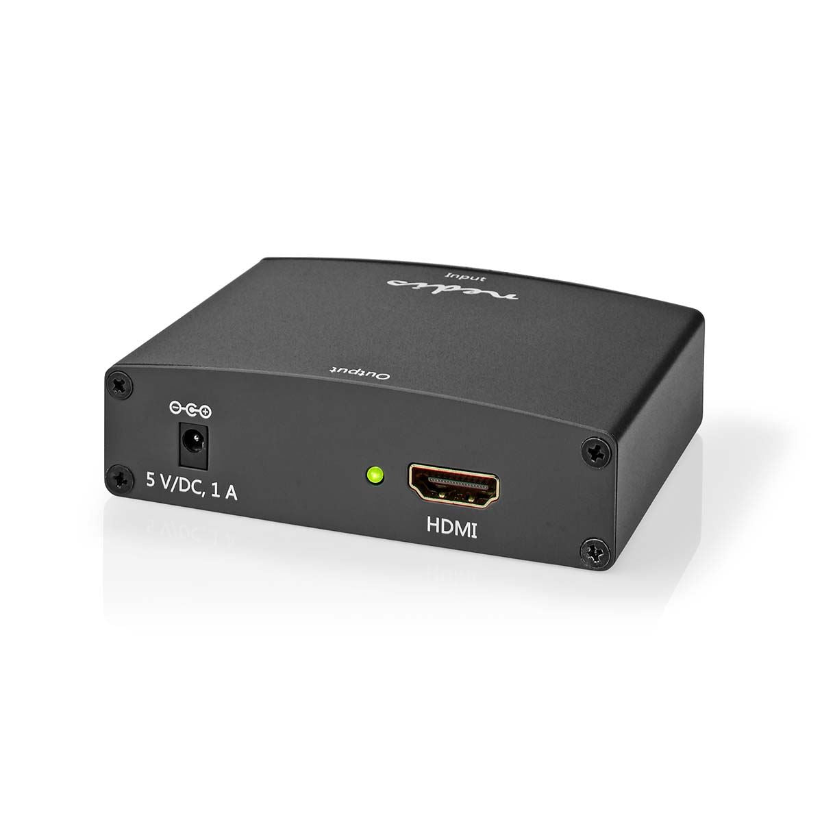 Nedis HDMI™ Converter | VGA Female / 2x RCA Male | HDMI™ Output | 1-way | 1080p | 1.65 Gbps | Aluminium | Anthracite