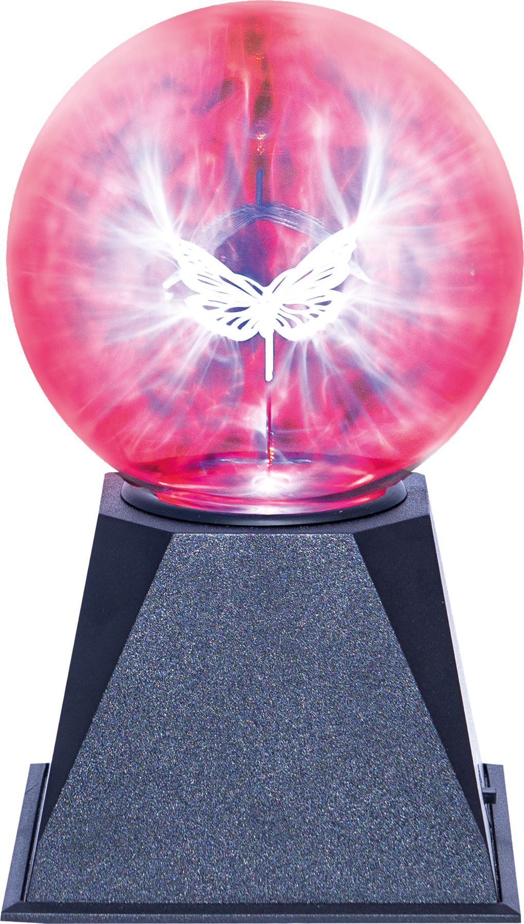5" Plasma Ball Globe Light Glowing Retro Classic Tesla Lamp Touch Activated