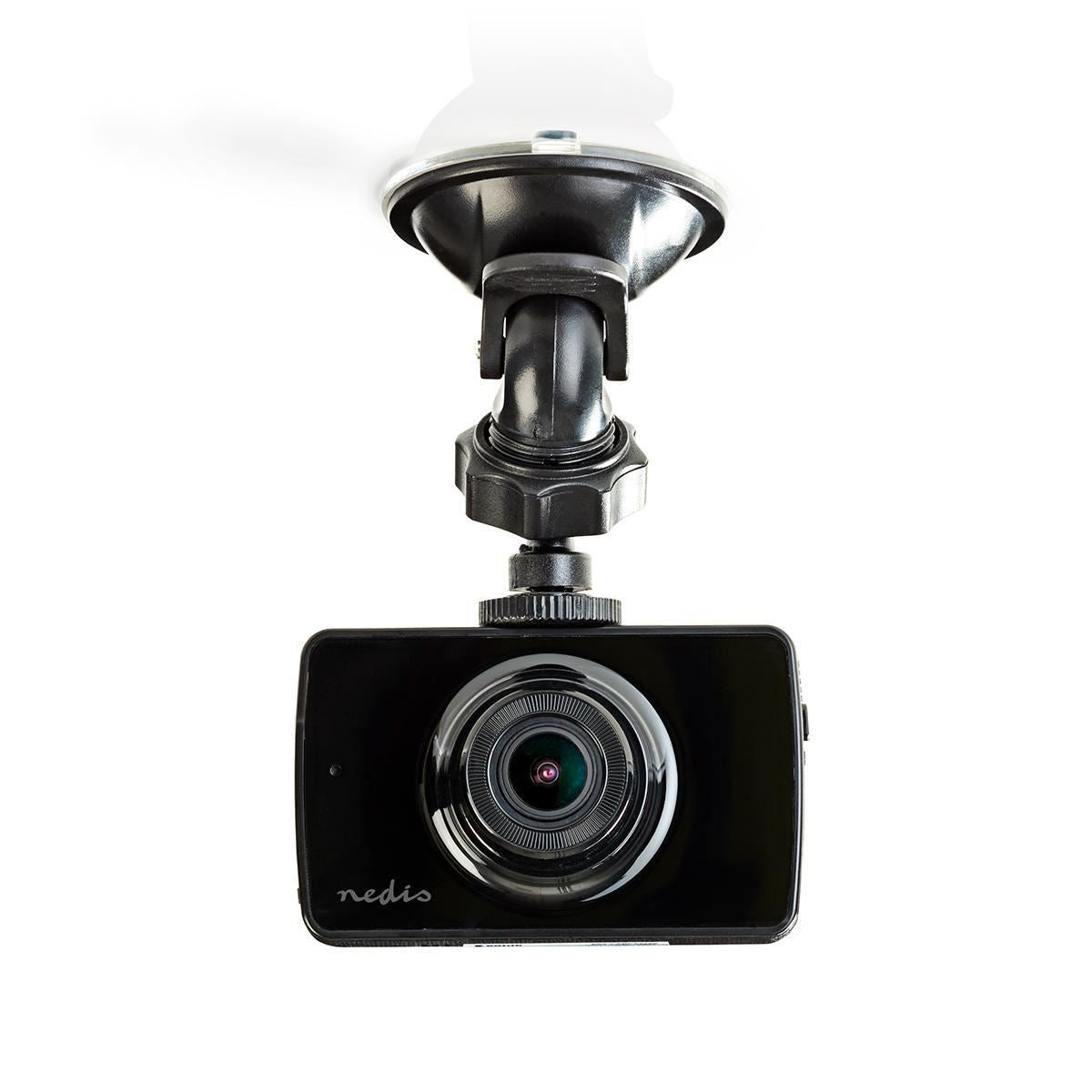 Nedis Dash Cam | Full HD 1080p @ 30fps | 2.4" | 140° Viewing Angle | Time Lapse