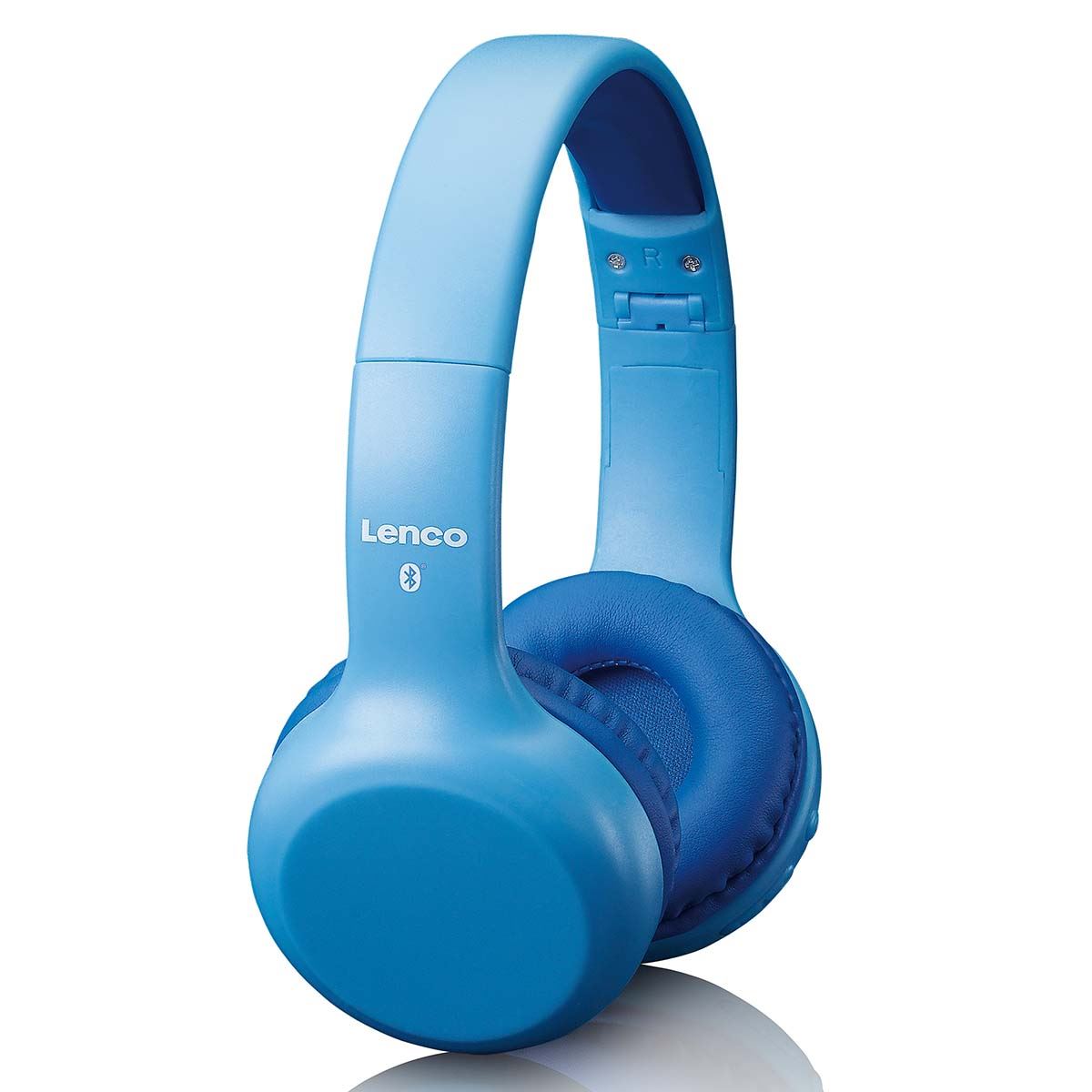 Lenco Kids Bluetooth® Headphone Limited 85dB with stickers - Blue