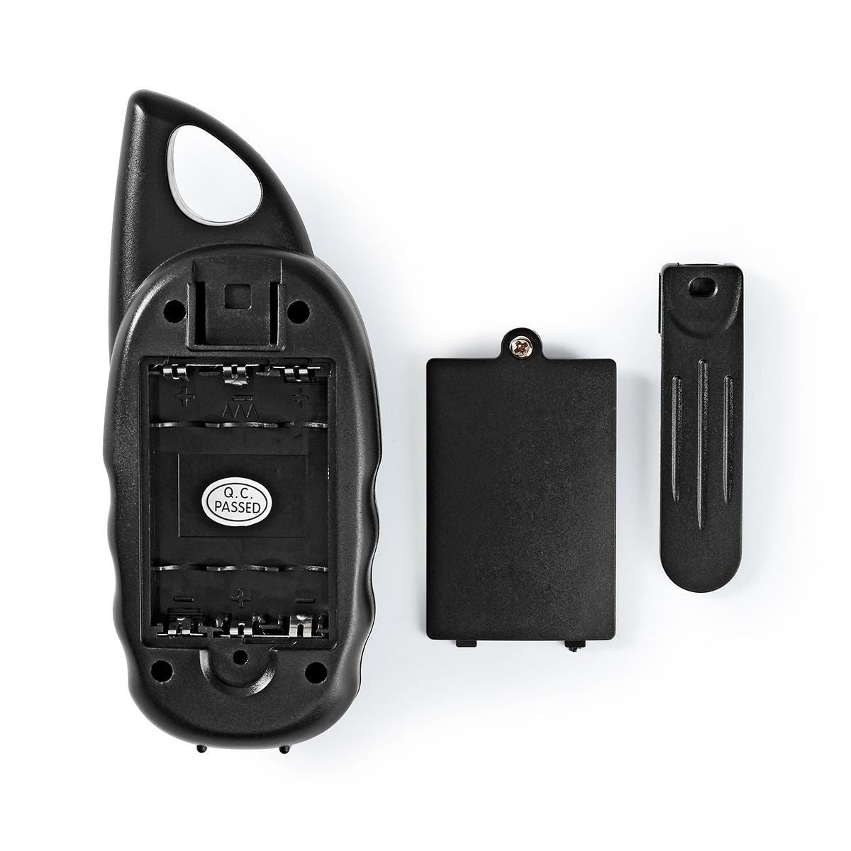 Nedis Walkie Talkies for Adults Long Range Two Way Radios - PMR Walky Talky PTT VOX Easy to Use 3 Ch | 3km | 3 Hour | Black / Blue