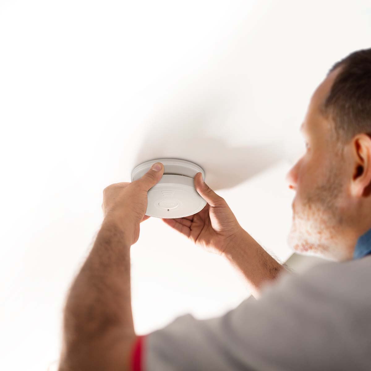 Alecto SA20 Smoke detector with Hush Button | >85 dB | Battery Included | EN14604:2005/AC:2008 | White |3 Pack