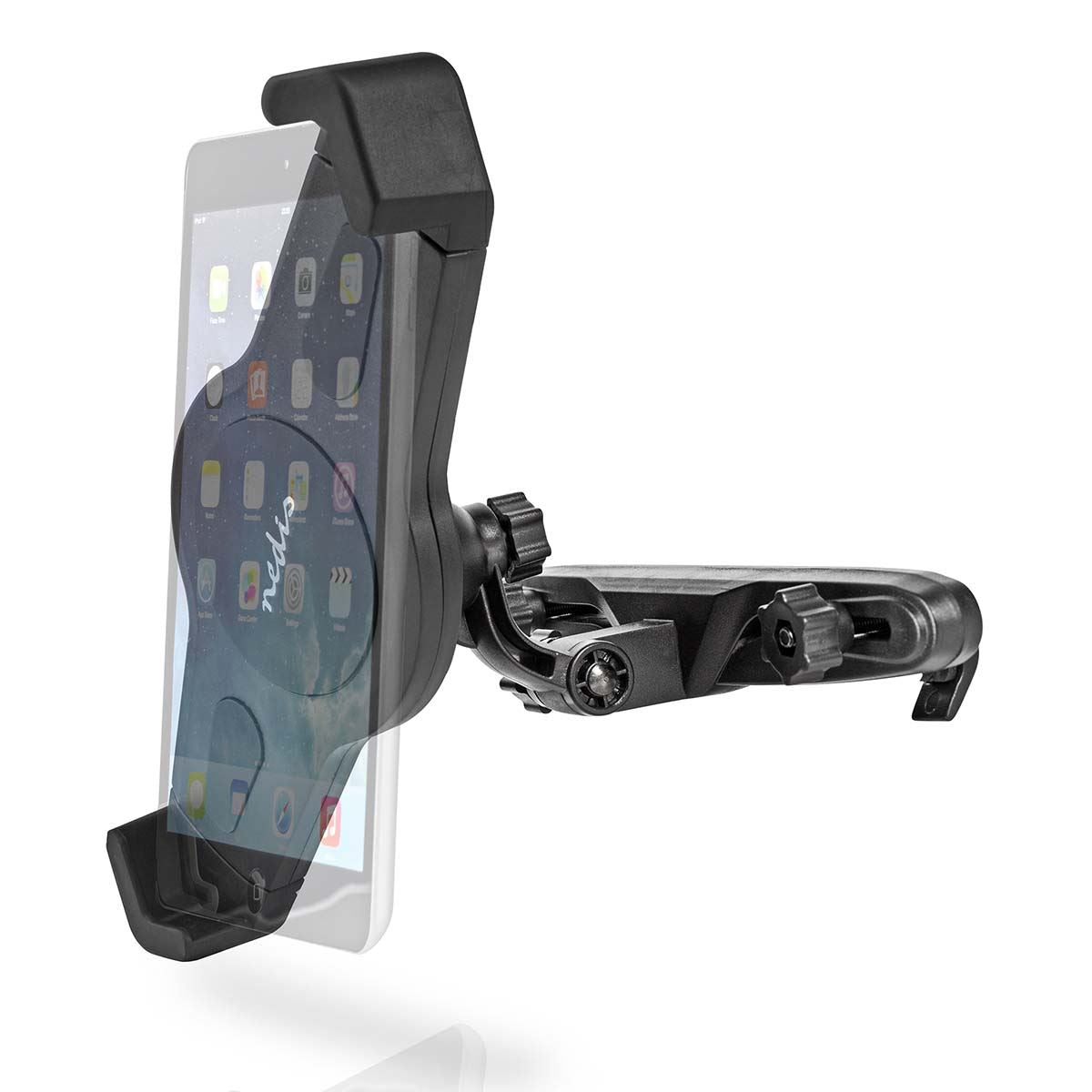 Nedis Tablet Car Mount | Maximum screen size compatibility: 12 " | In-Car Window and Headrest | Adjustable