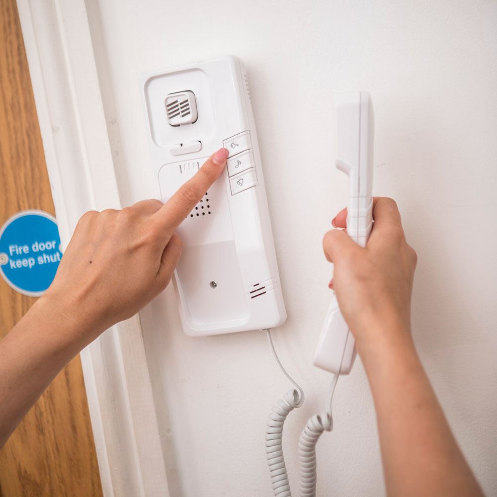 Mercury Standard Wall Mounted Door Entry Intercom Phone System